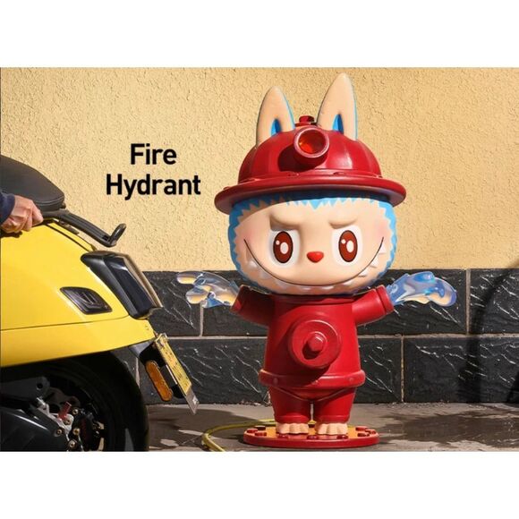 Pop Mart The Monsters Almost Hidden Series Figures Confirmed Fire Hydrant New - Picture 1 of 7
